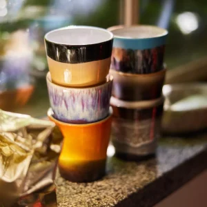 HKliving 70s Keramik Becher Yeti