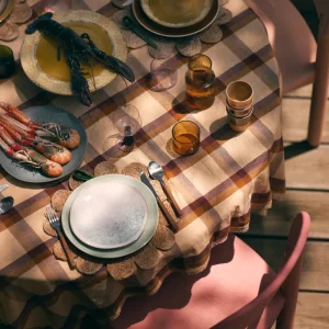 HKliving 70s Side Plates Mist 22cm - 2er Set