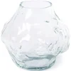 HKliving Vase Cloud clear low - 28cm