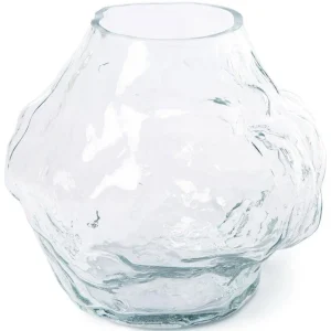HKliving Vase Cloud clear low - 28cm