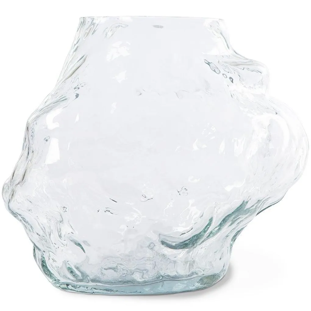 hkliving_vase_cloud_clear_3.webp HKliving Vase Cloud clear low - 28cm