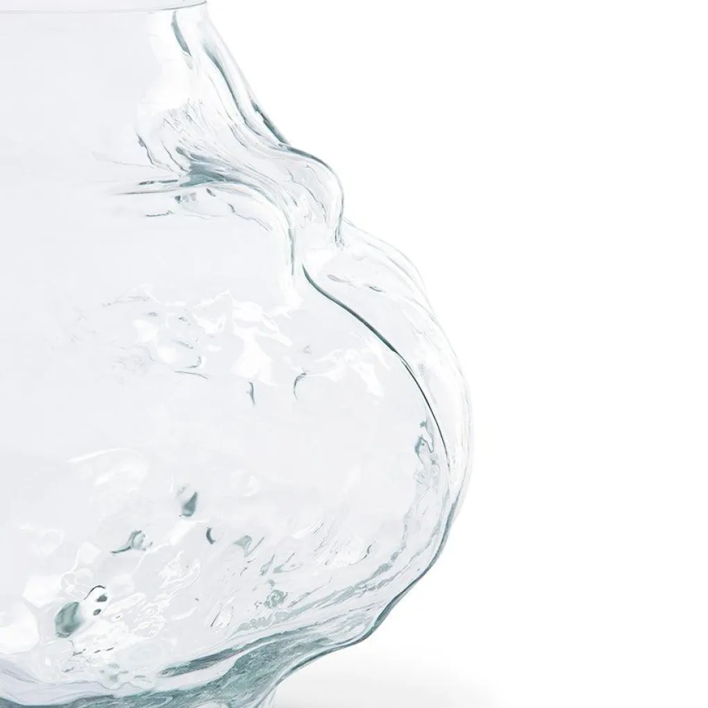 hkliving_vase_cloud_clear_4.webp HKliving Vase Cloud clear low - 28cm