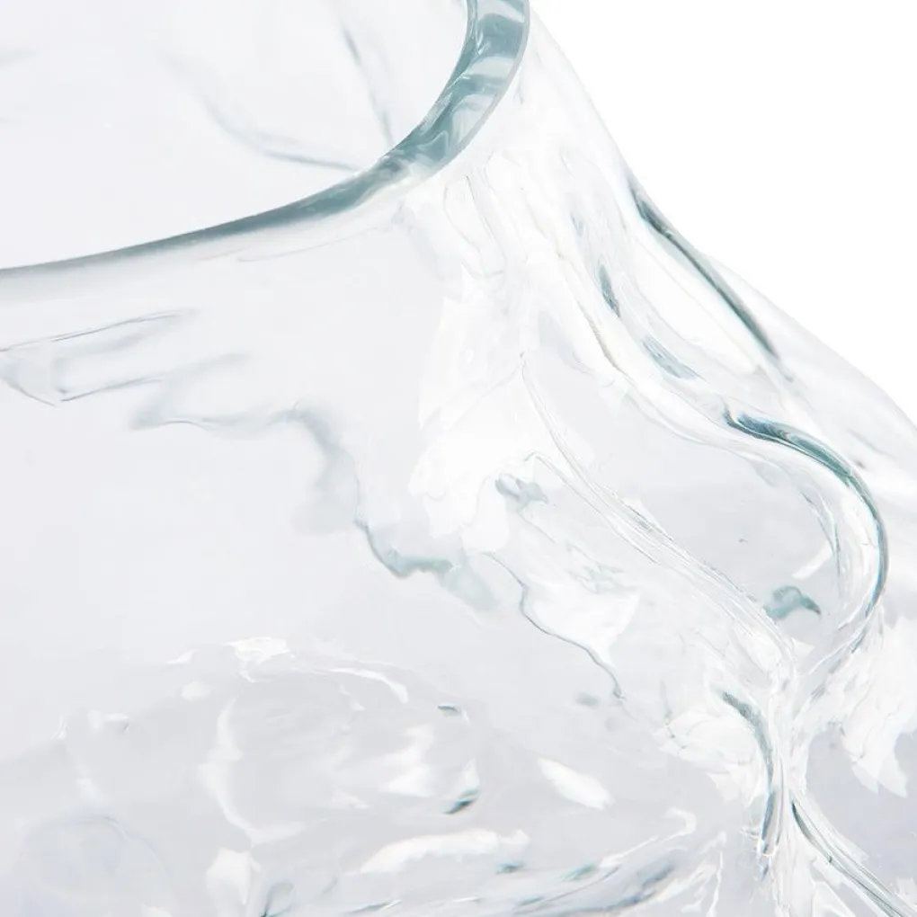 hkliving_vase_cloud_clear_5.webp HKliving Vase Cloud clear low - 28cm