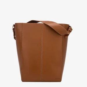 HVISK Beuteltasche Casset Soft Structure - Brown Caramel