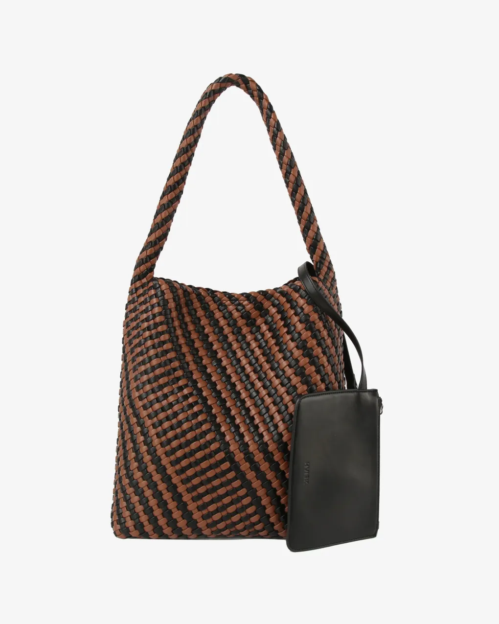 hvisk_beuteltasche_hobo_b_1.webp HVISK Beuteltasche Hobo Braided Soft Structure - Brown Caramel