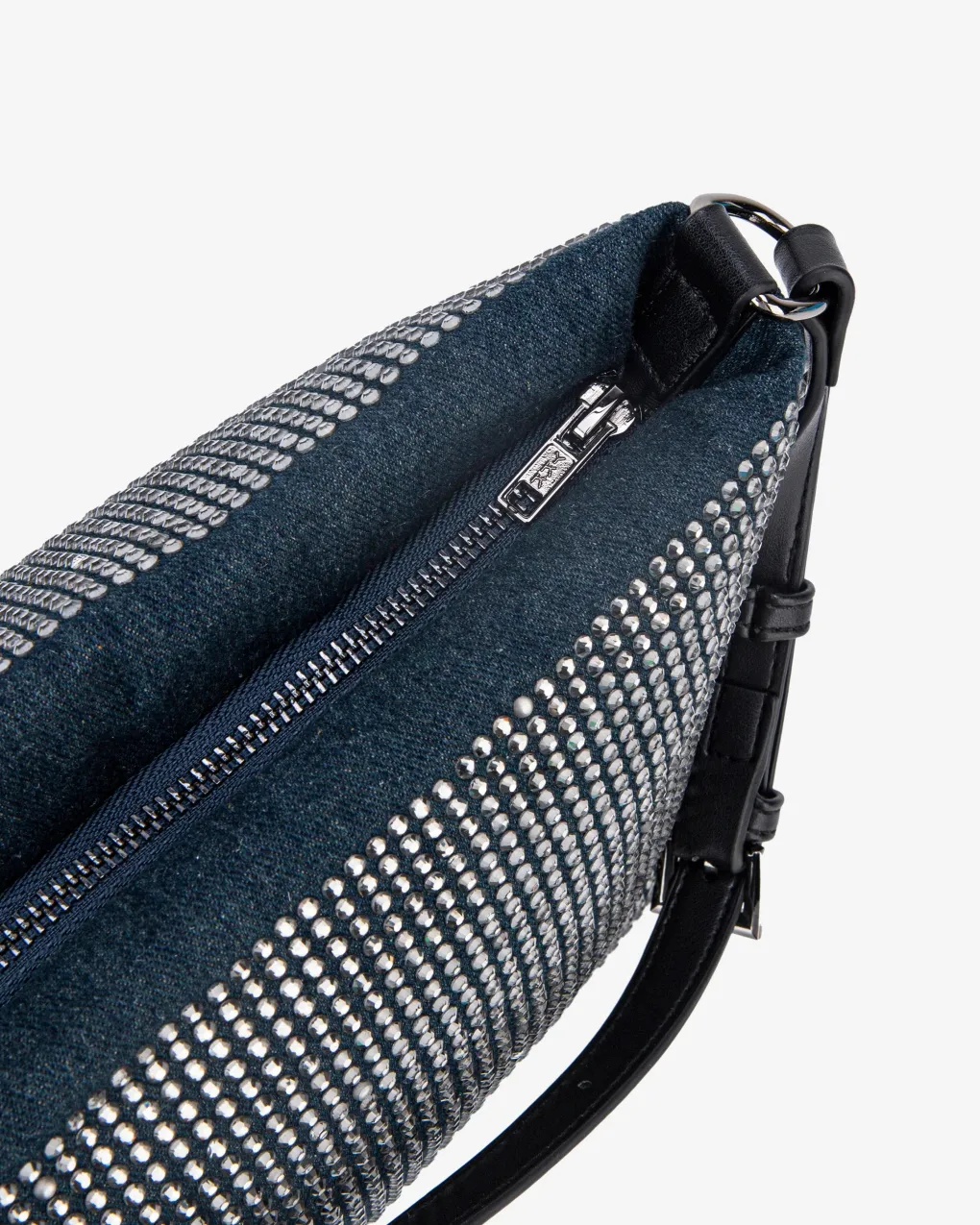 hvisk_tasche_gil_denim_em_1.webp HVISK Tasche Gil Denim Embellished - Blue Ink