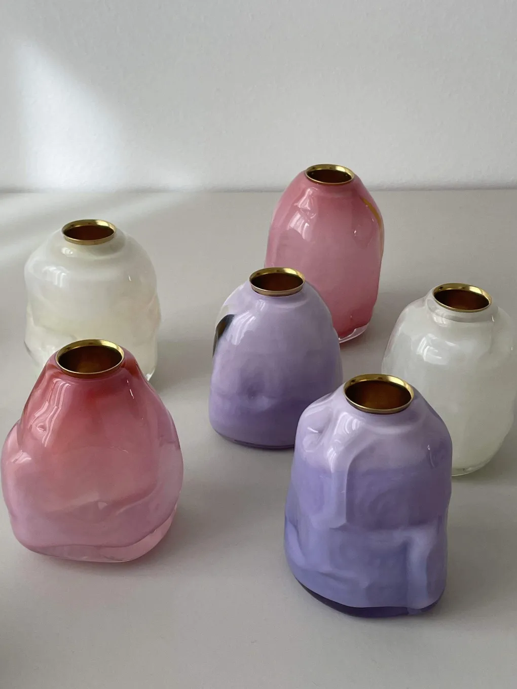 kerzenhalter_opalglas_lav_1.webp Glassblow DK Kerzenhalter Opalglas Lavender - rd. 8cm