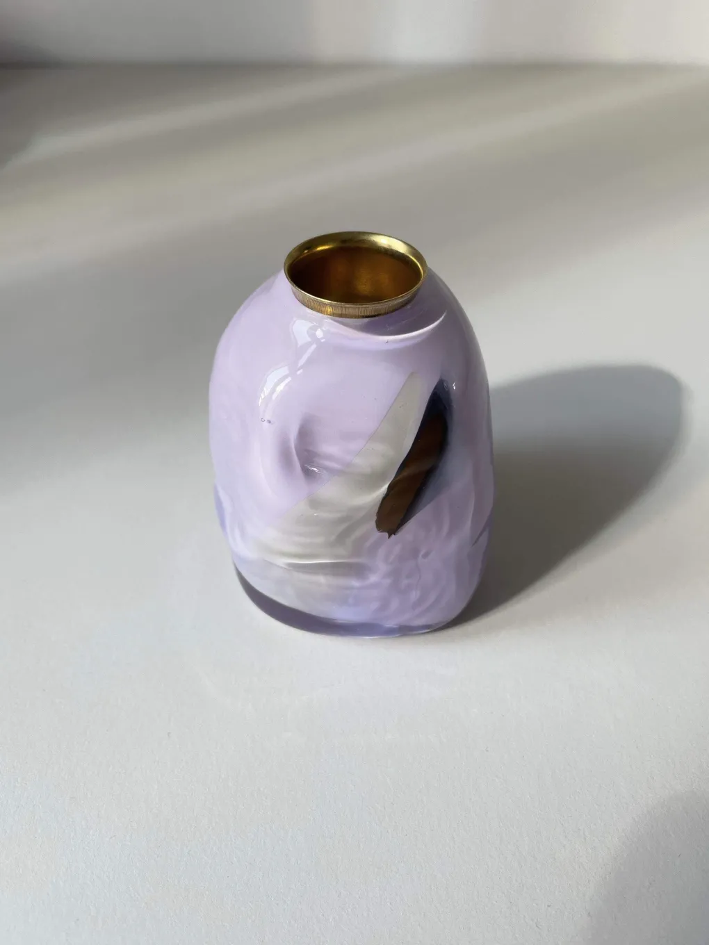 kerzenhalter_opalglas_lav_11.webp Glassblow DK Kerzenhalter Opalglas Lavender - rd. 8cm