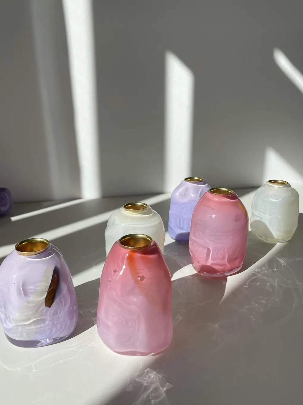 kerzenhalter_opalglas_lav_2.webp Glassblow DK Kerzenhalter Opalglas Lavender - rd. 8cm