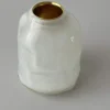 Glassblow DK Kerzenhalter Opalglas Vanille - rd. 8cm
