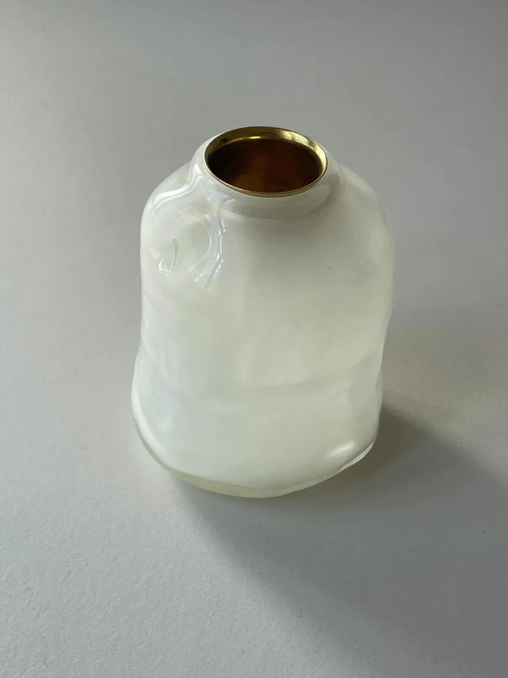 kerzenhalter_opalglas_van_7.webp Glassblow DK Kerzenhalter Opalglas Vanille - rd. 8cm