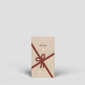 Naturbedacht Kleiner Geschenkanhänger - Für Dich