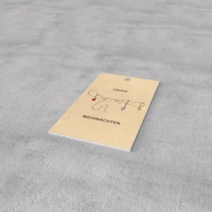 Naturbedacht Kleiner Geschenkanhänger - Rentier