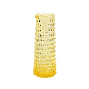 Kodanska Danish Summer Glas Karaffe / Vase Yellow - 27cm
