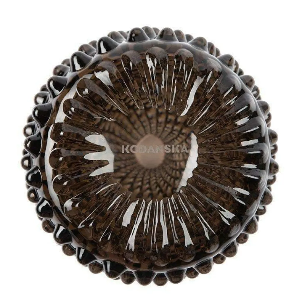 kodanska_danish_summer_gl_1-8.webp Kodanska Danish Summer Glas Karaffe / Vase Black Smoke - 27cm