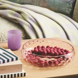 Kodanska Danish Summer Glas Schale Pink - 12 cm