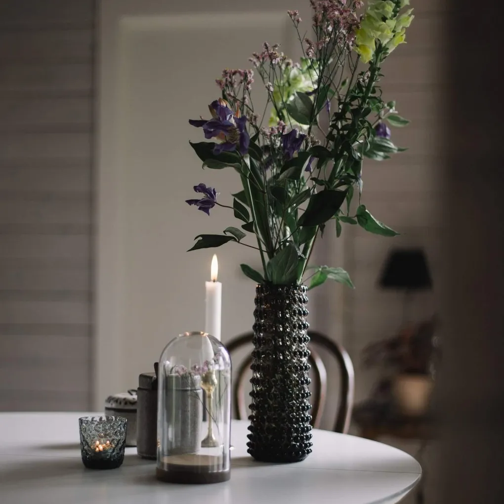 kodanska_danish_summer_gl_6.webp Kodanska Danish Summer Glas Karaffe / Vase Black Smoke - 27cm