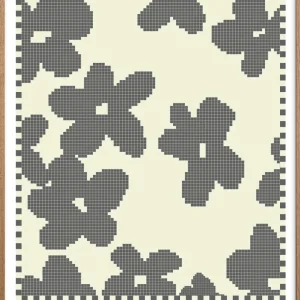 Pu0026F Kunstdruck Grid Collection No 4 Black Studio MAM 50x70cm
