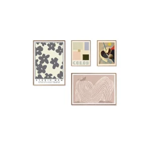 Pu0026F Kunstdruck Grid Collection No 4 Black Studio MAM 50x70cm