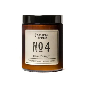 Les Choses Simples Duftkerze Nr. 4 Orangenblüte