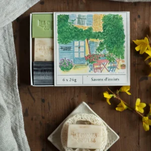 Les Choses Simples Geschenkbox mit 6 Gästeseifen