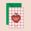 Ma Petite Vie - Karte Maman Cool Apple