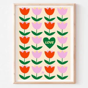 Ma Petite Vie - Poster Flower Power 30x40cm