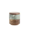 Madam Stoltz marble box with lid - 9 cm