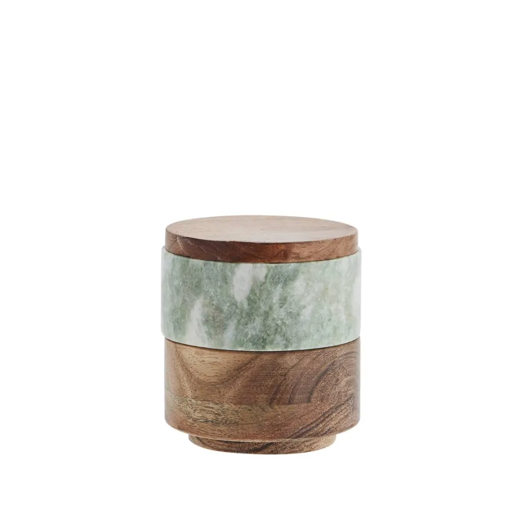 madam_stoltz_marble_box_w_0.webp Madam Stoltz marble box with lid - 9 cm