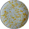 ML Ceramics Dessertteller Splash sonnengelb 20cm