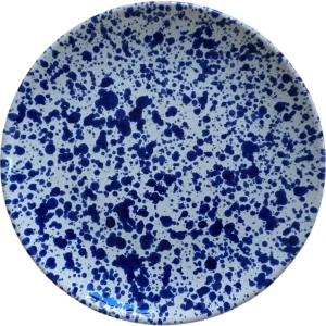 ML Ceramics Dessertteller Splash indigoblau 20cm
