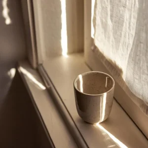 onomao Becher Klassik sand - 2er Set