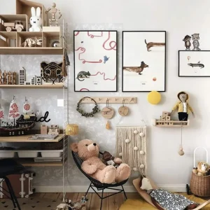 Kinder Paper Collective Kunstdruck „Charlie the Chameleon“- 50×70cm