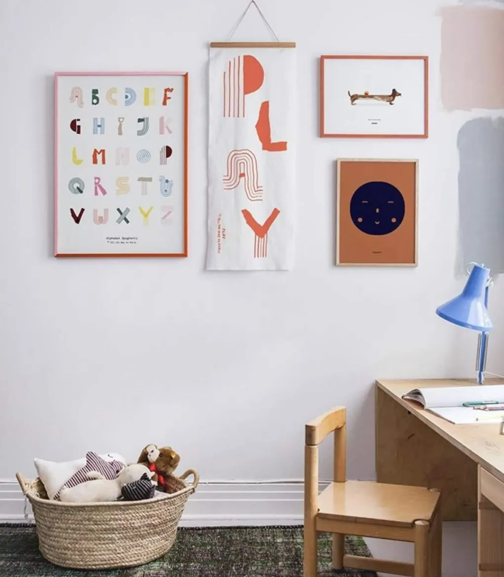 paper_collective_kunstdru_5.webp Kinder Paper Collective Kunstdruck „Alphabet Spaghetti“ - 50×70cm