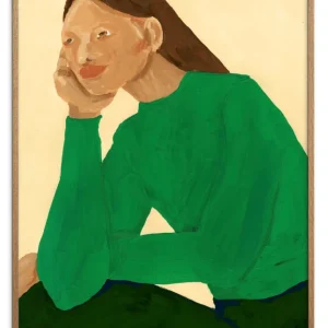 Pu0026F P&F Kunstdruck Green Guise Hanna Peterson 50x70cm