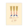 Pu0026F P&F Kunstdruck The Legs Das Rotes Rabbit - 30x40 cm