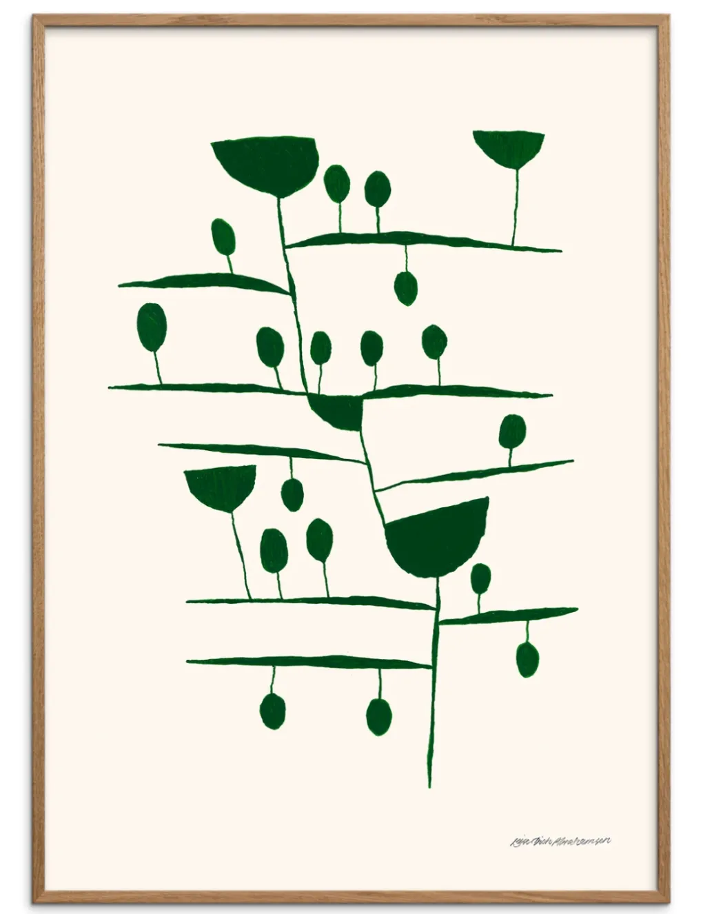pf_kunstdruck_totem_the_p_0.webp Pu0026F P&F Kunstdruck Totem The Poster Club x Leise Dich Abrahamsen 50x70 cm
