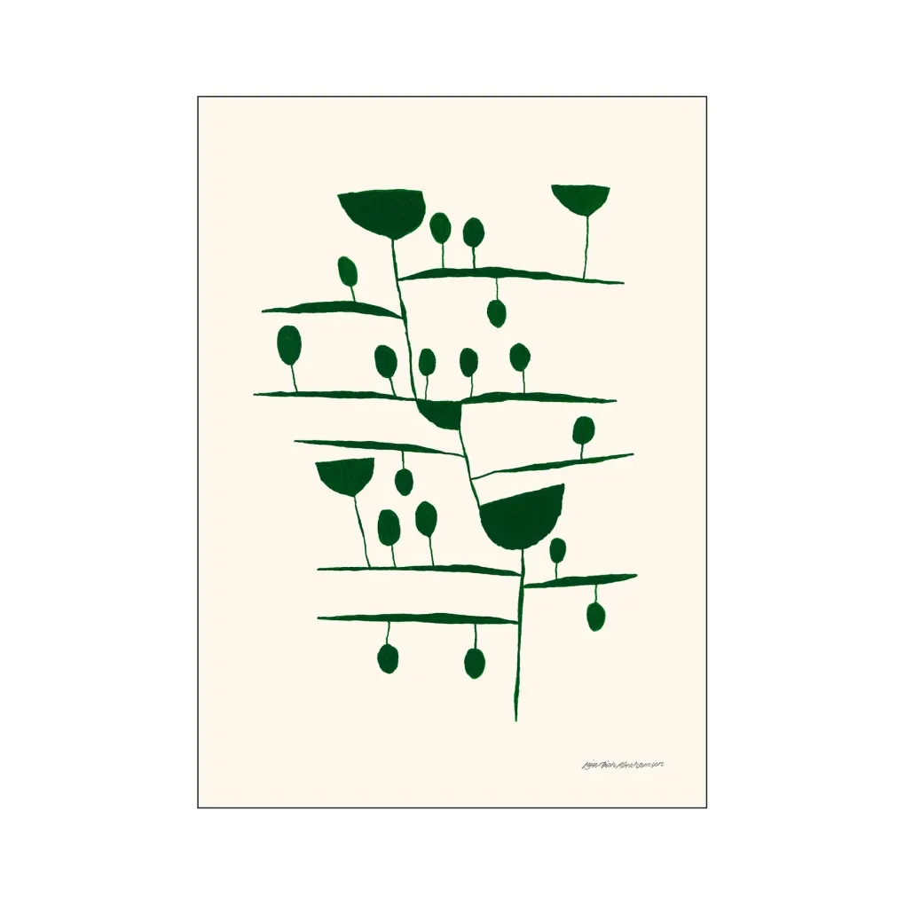 pf_kunstdruck_totem_the_p_1.webp Pu0026F P&F Kunstdruck Totem The Poster Club x Leise Dich Abrahamsen 50x70 cm