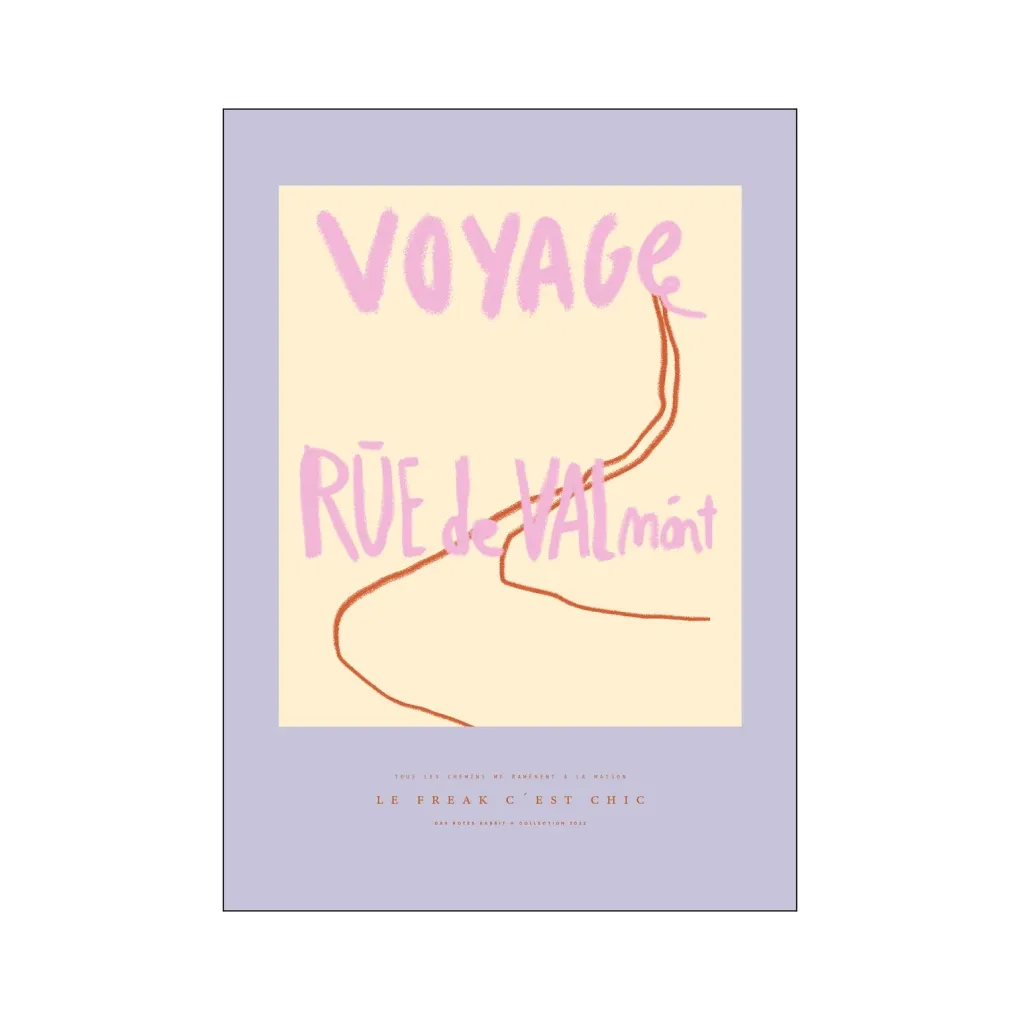 pf_kunstdruck_voyage_das__0.webp Pu0026F P&F Kunstdruck Voyage Das Rotes Rabbit 30x40 cm