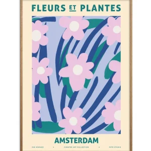Pu0026F P&F Kunstdruck Zoe Fleurs et Plantes Amsterdam PSTR Studio 50x70 cm