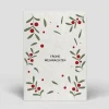Naturbedacht Postkarte - Weihnachten - Zweige