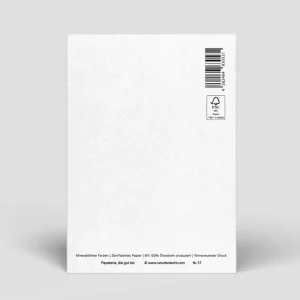 Naturbedacht Postkarte Geburtstag - Auf ein langes Leben