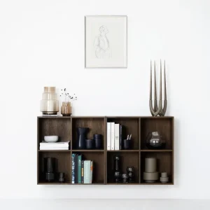 RO Collection Chandelier four armed - dark stone