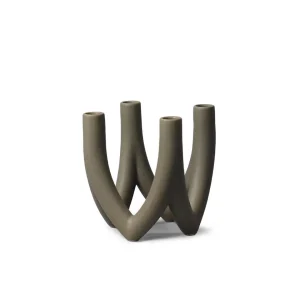 RO Collection Chandelier four armed - dark stone