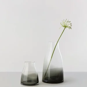 RO Collection Vase Glas Smoked Grey - 34cm