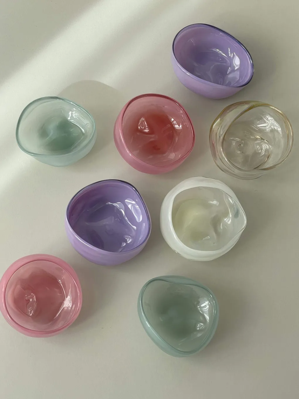schale_opalglas_champagne_14.webp Glassblow DK Schale Opalglas Champagner klein - rd. 8cm