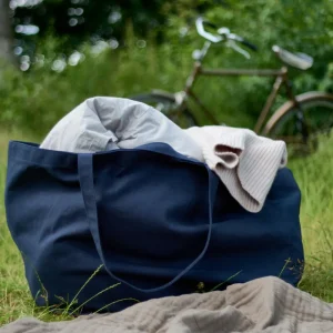 The Organic Company Big long Bag dark blue - 90x45 cm