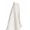 The Organic Company Big Waffle Handtuch natural white stone - 50x75cm