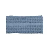 The Organic Company Big Waffle Handtuch grey blue - 50x75cm