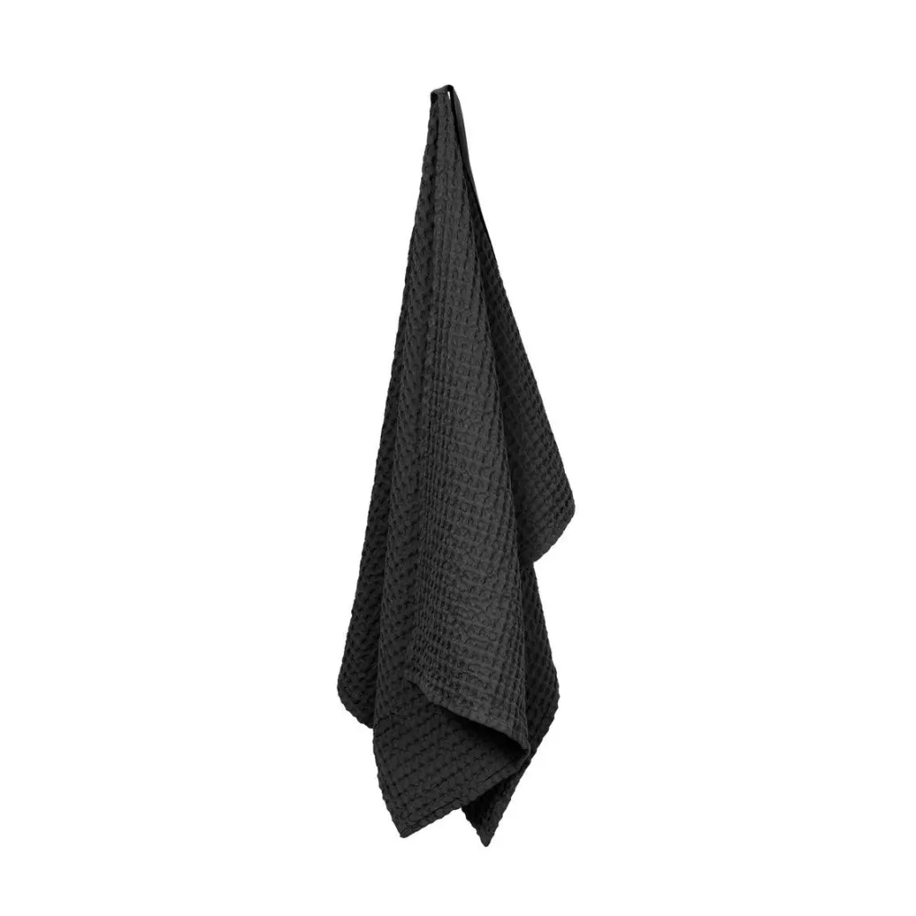 the_organic_company_big_w_1-12.webp The Organic Company Big Waffle Large Hand Towel dark grey - 130x50cm
